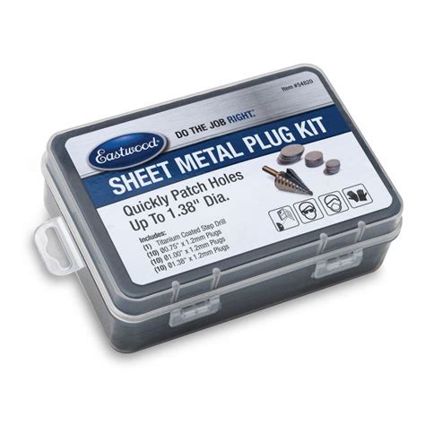 sheet metal plug kit|1 inch sheet metal plug.